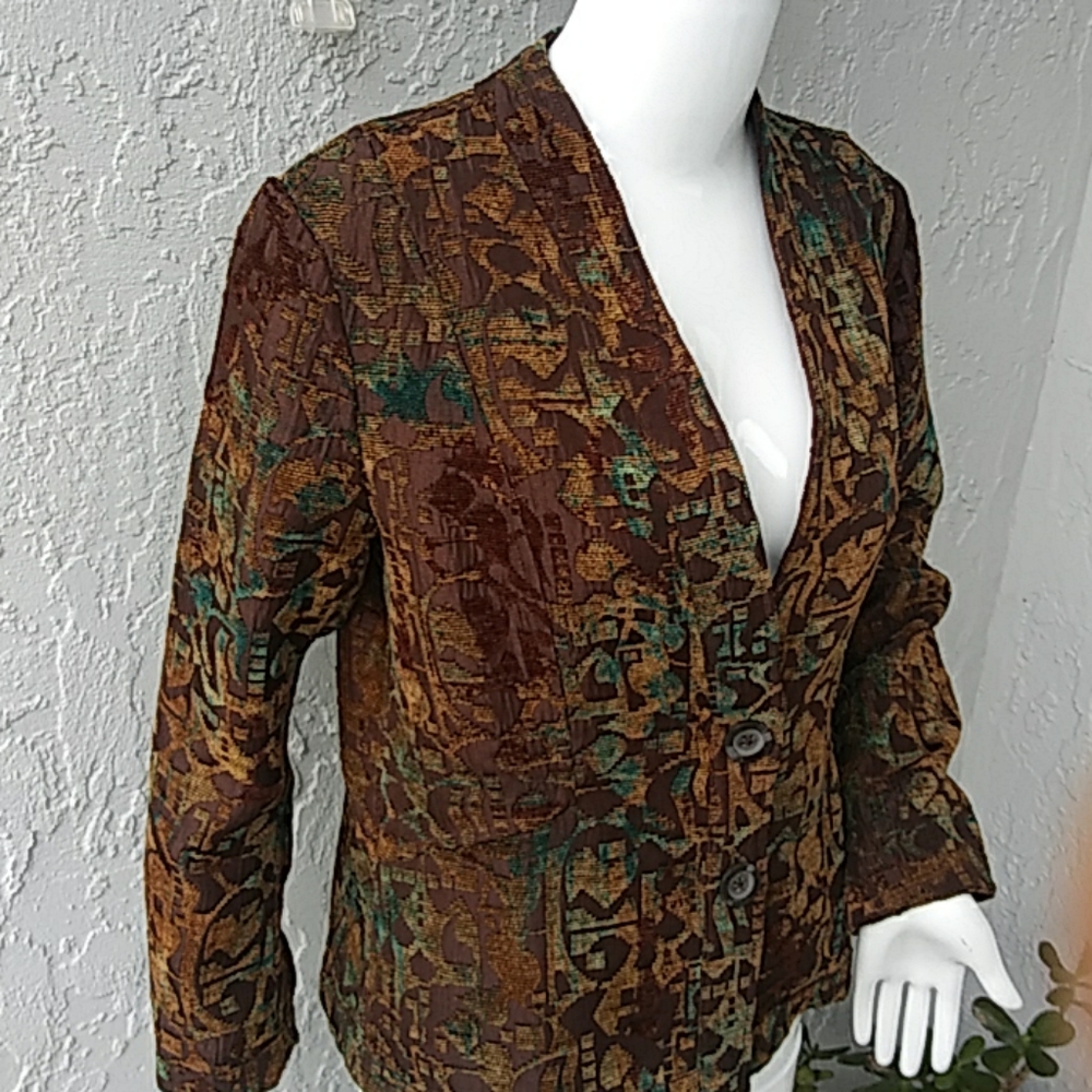 Unknown Designer "Reversible" Blazer/Jacket - image 3